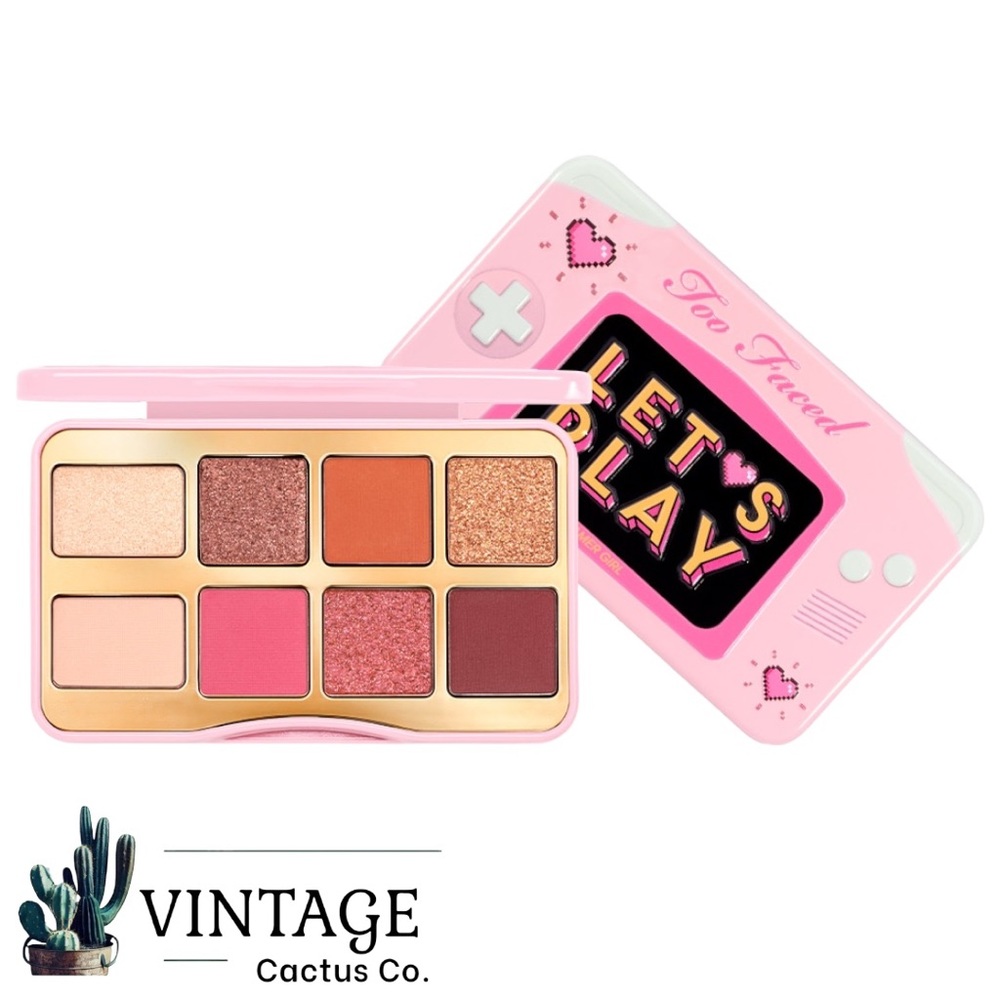 NIB TOO FACED Let's Play Mini Eye Shadow Palette On-The-Fly-Eye Shadow Palette!
